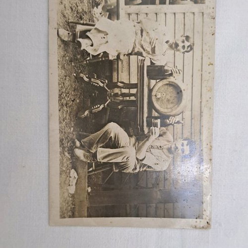 Old postcards used