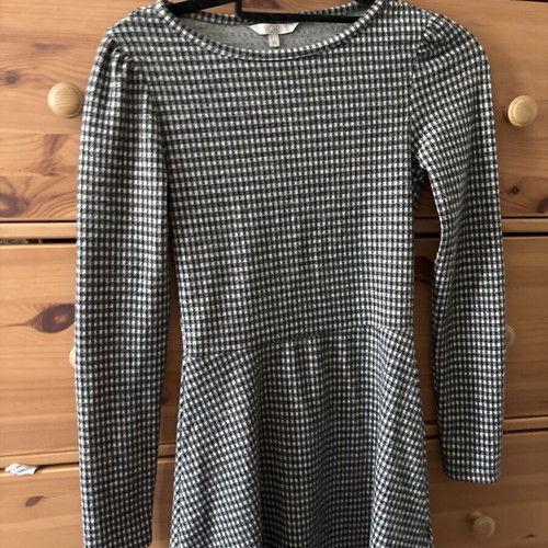Dress size XS like new, black and white by C&A