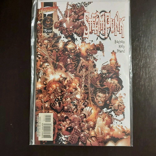 Steampunk comic series 13 issues like new