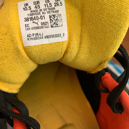 Puma R/S-Z αθλητικά μεταχειρισμένα, νούμερο 45, πολύχρωμα