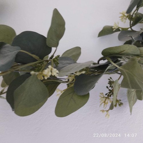 IKEA artificial eucalyptus garland like new