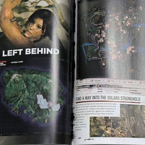 Tomb Raider Limited Edition Hard Cover Guide