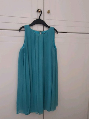 Silk dress Pepe Jeans like new, turquoise, size XS