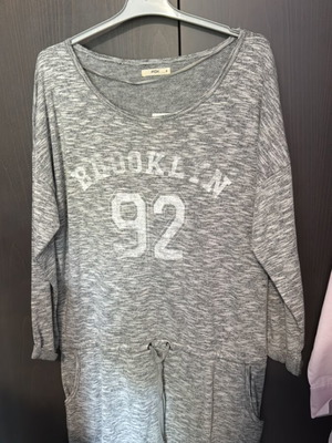 Fox dress gray new, size XXL