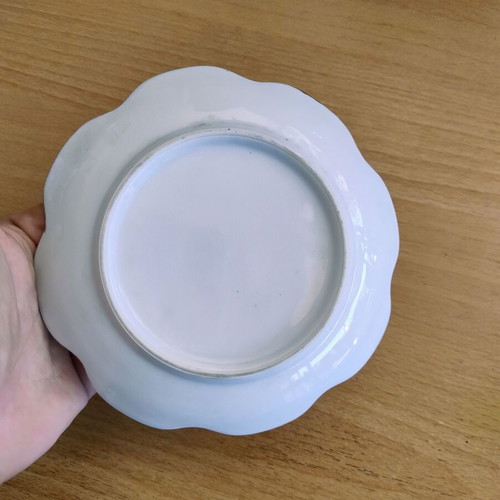 Vintage porcelain trinket dish with floral design