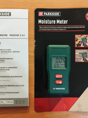 Moisture meter for wood and concrete like new