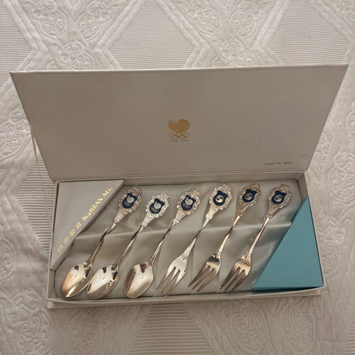 Olympic Games 1988 Seoul Korea cutlery set of 6 pieces new