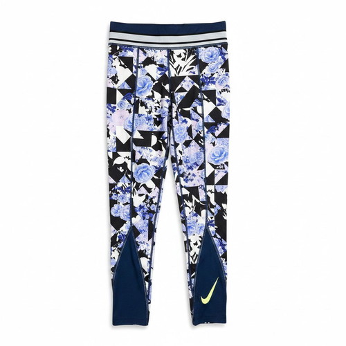 Nike floral print training leggings size L