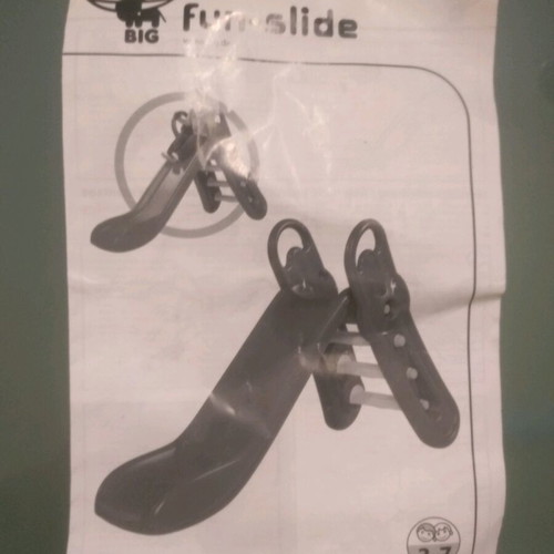 Big Fun Slide made in Germany, like new, for 2 ages and seats