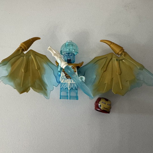 Six authentic Lego minifigures