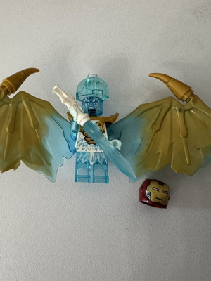 Six authentic Lego minifigures