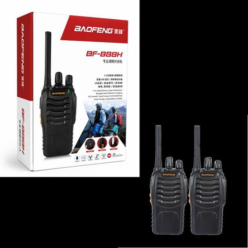 Baofeng BF-888H Walkie Talkie Two-Way Radio New