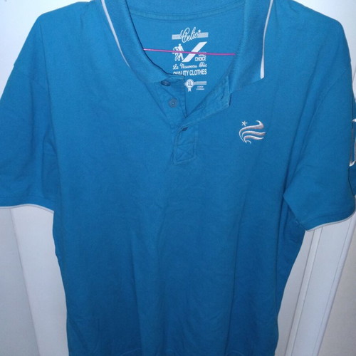 Celio Polo Shirt like new, turquoise, XL