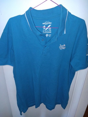 Celio Polo Shirt like new, turquoise, XL