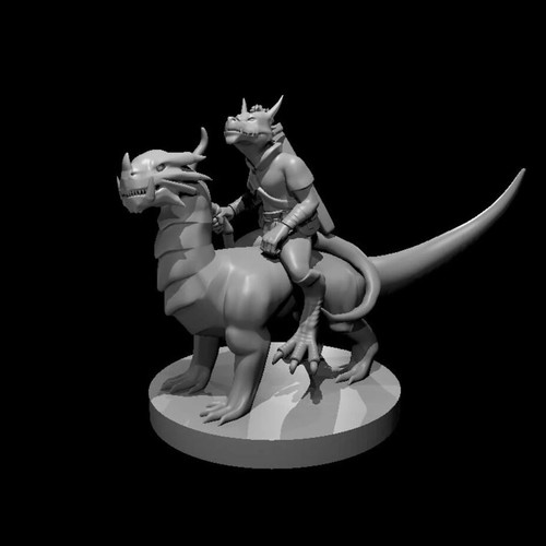 Kobold Ranger on a Drake resin miniature made to order, 32mm