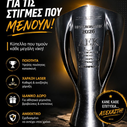 Premium Custom Trophy new, personalized engraving