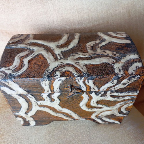Handmade wooden box like new