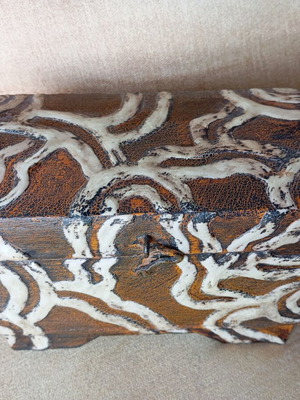 Handmade wooden box like new