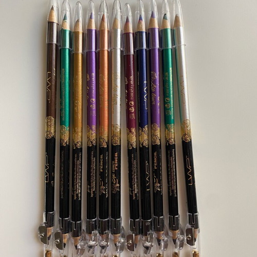 Eye pencils new, pack with double-sided colors