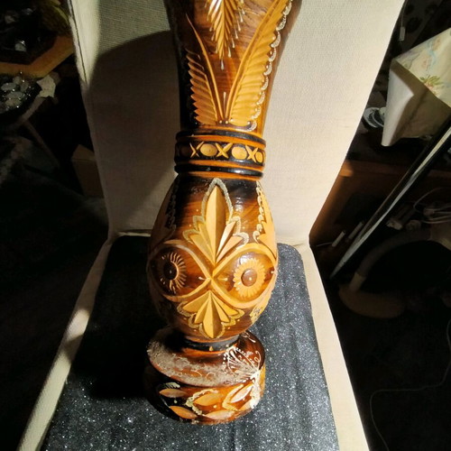 Wooden decorative item used
