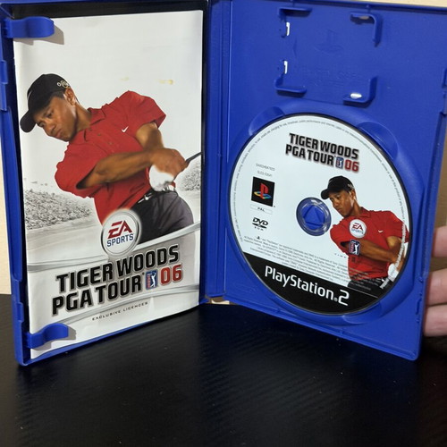 Tiger Woods PGA Tour 2006 PS2 game, good condition