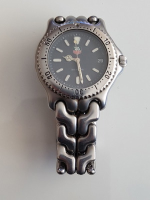 Tag Heuer ανδρικό ρολόι 1990 μεταχειρισμένο, ασημί, μη λειτουργικό