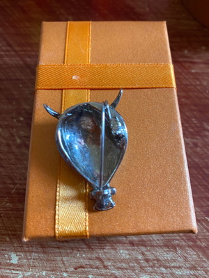 Owl brooch
