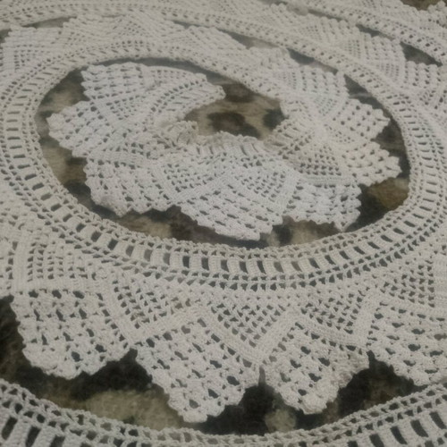 Atrante handmade lace used cotton 3.6 m