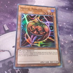 Mystic Tomato Yu-Gi-Oh card super rare, like new