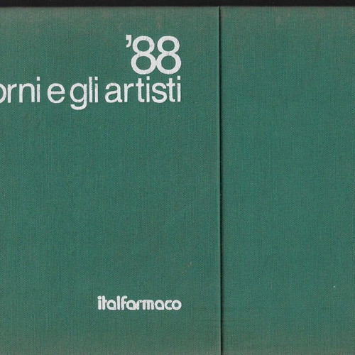 '88 I Giorni E Gli Artisti Italian Diary 1988 used