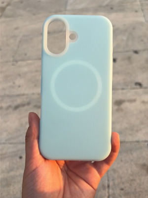 Mr Phone case for iPhone 17 light blue new