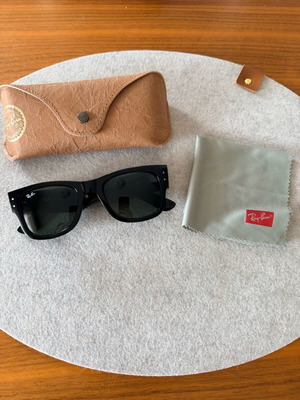 Γυαλιά ηλίου Rayban Mega Wayfarer RB0840-S σαν καινούργια, μαύρα