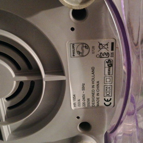 Philips juicer lightly used