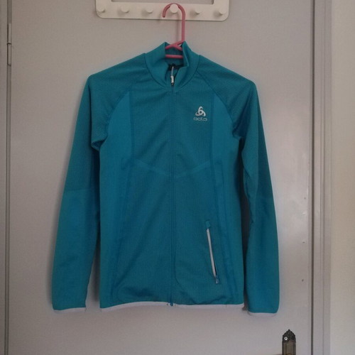 Odlo thermal jacket turquoise like new, size S