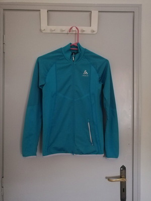 Odlo thermal jacket turquoise like new, size S
