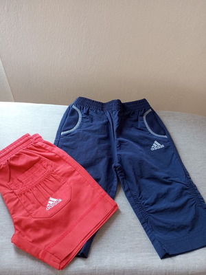 Adidas baby pants 6-12 months with free Adidas shorts