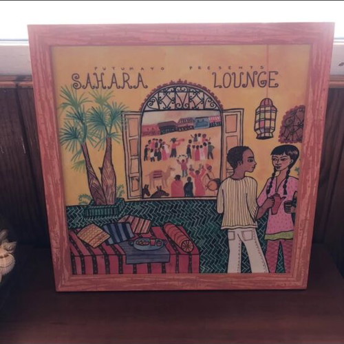 Unique frames made to order from Putumayo covers