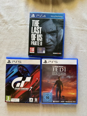 Παιχνίδια PlayStation 5 καινούργια: Gran Turismo 7, Star Wars Jedi Survivor, The Last of Us 2