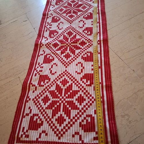 Vintage set of 8 traditional woven linens Arta Brașov