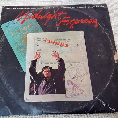 Giorgio Moroder Midnight Express LP used, electronic music