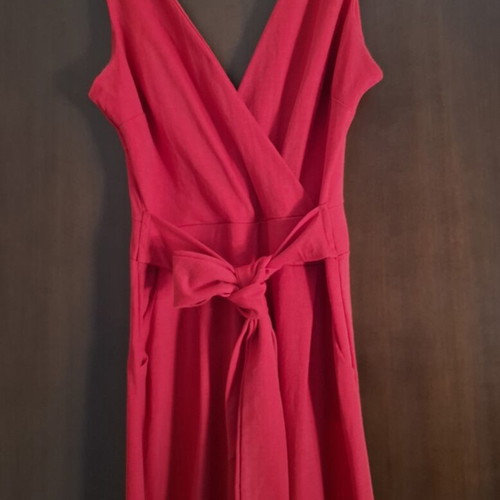 NAAMA Athens sleeveless jumpsuit like new, red, one size