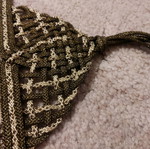 Handmade table runner like new, dimensions 1.00x27