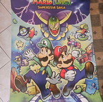 Αφίσα Game Boy Advance Mario & Luigi: Superstar Saga αυθεντική Nintendo νέα