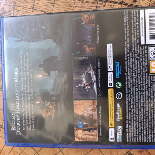 Return to Moria PS5 used