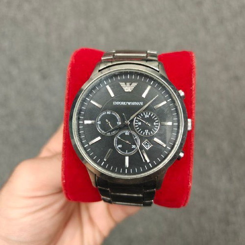 Emporio Armani men's watch, silver