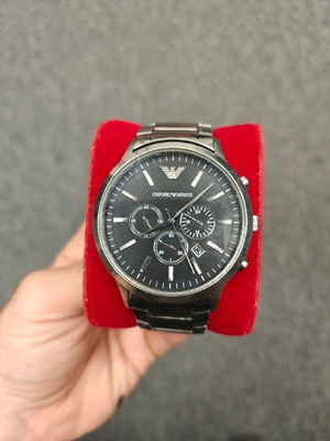Emporio Armani men's watch, silver
