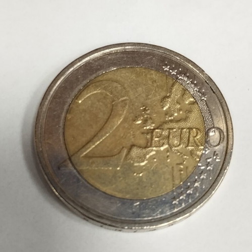 Two euro coin like new, foreign