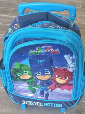 PJ Masks School Bag 40x32 with Lights like new