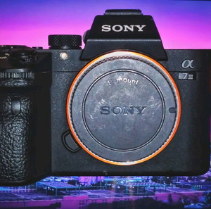 Sony a7iii + cinema lens+ ND filter+ bag
