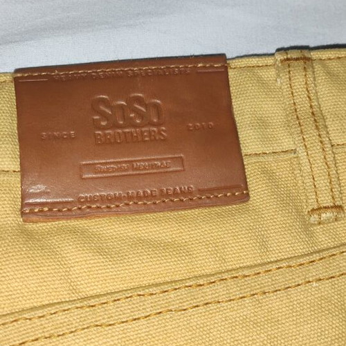Soso Brothers pants like new, beige color, size 34